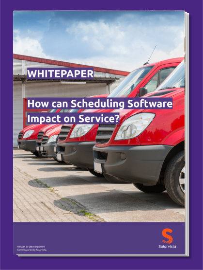 Front cover - Scheduling Software V3