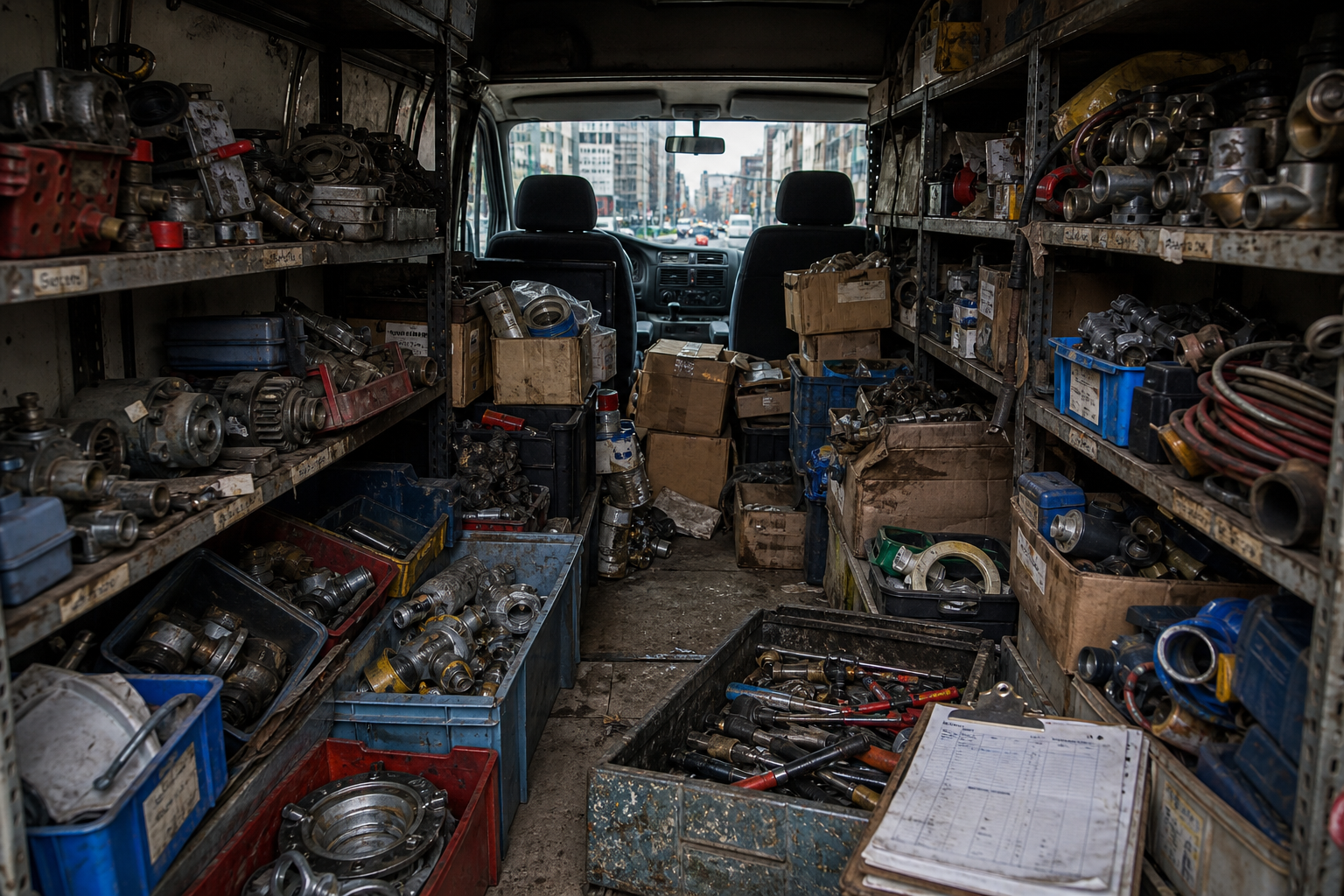 The Mystery of the Engineer's Van Hoard